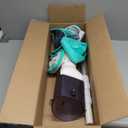 2025Upgraded Cordless Pool Vacuum for Above Ground, Handheld Pool Spa Vacuum Cleaner for Inground Pools Hot Tub, Rechargeable, 60" Extendable Pole, up to 19.5 GPM for Leaves, Debris, Shallow Steps (Green)