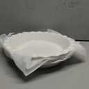 MALACASA Ceramic Pie Pan Set of 2, 9 inch, 40 oz Round Pie Dishes with Fluted Edges, Non Stick, For Quiche, Apple Pies, Pot Pies & More