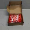 Outus 40 Pieces Christmas Candy Cane Pens Bulk Snowman Umbrella Cane Black Ink Ballpoint Pens for Christmas Xmas Holiday Party Gift Stationery Supplies