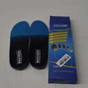 Plantar Fasciitis Relief - Arch Support Insoles for Men Women, Shoe Inserts for Flat Feet, Orthotic Shoe Insoles All-Day Energy and Comfort with Every Step (Mens 11-11 1/2 | Womens 13-13 1/2) (Blue)