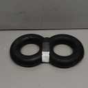 Goughnuts  Dog Toys for Aggressive Chewers | Virtually Indestructible Pull Toy for Large Breeds Such as Pit Bulls and German Shepherds | Heavy Duty Tug Dog Toy | Large | Black (Large (60-120 lb (Maxx Size)), Toughest HD Pro 50)