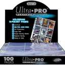 Ultra Pro 9 Pocket Pages Platinum Series - 100 Pages of Card Sleeves for Trading Card Binder and More