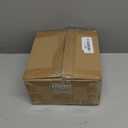 Recessed Power and Data Round Floor Box, Flush Mounted Electric Floor Box with Low-Voltage Keystone, Floor Cable Concealer w/20 Amp 125V Receptacle, Home Safety Upgrade, Easy to Use (1, Black)