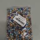 1370Pcs Colored Wooden Beads Round Blue Wooden Beads Colorful Natural Wood Bead Gold Festival Farmhouse Wood Bead for DIY Crafts Easter Party Festival Decoration(6/8/10mm)