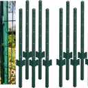  47" Green, Pack of 10 Metal Fence Post