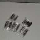 10 Pack (5 Pair) Antique Copper (Oil Rubbed Bronze) Self Closing Cabinet Hinges for Kitchen Cabinet Door, 1/2" Overlay (Variable) Semi Concealed Kitchen Cabinet Hinges