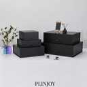 Extra Large Black Gift Box 5 Pack 19x16x6 Inches,Gift Boxs for Presents with Lid Magnetic Closure Collapsible,Groomsman Proposal Box,Birthday, Christmas,for Clothes and Large Gifts