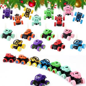Civaner 16 Pcs Monster Truck Decorations Monster Truck Toy Cars Party Favor Hangable Ornaments for Racing Car Themed Birthday Decor Table Centerpiece Gift Party Supplies