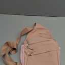 Tuwubi Crossbody Bags for Women, Sling Bag for Men, Small Hiking Backpack Anti Theft Lightweight for Outdoors Travel (L, Pink)