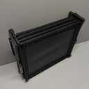 VERALUX Dog Stairs for Large Dogs to Get in Car - 5 Step Foldable Pet Ladder Holds 200lbs - Includes XL Lift Harness - Non-Slip, Joint-Friendly Steps for SUVs, Trucks, Vehicle Entry