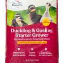 Manna Pro Duck Starter Grower Crumble - Non-Medicated Feed for Young Ducks - Supports Healthy Digestion - 25 Pounds