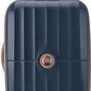 DELSEY PARIS Carrousel Hardside Expandable Luggage with Spinner Wheels, Navy, Carry-on 21 Inch