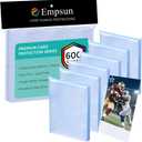 600 Count Clear Penny Soft Sleeves: Trading Card Sleeves, Soft Protectors Fit for Standard Cards, Sports Cards, TCG/MTG Game Cards, Baseball Cards