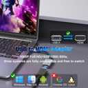USB to HDMI Adapter 1080P 60Hz, USB A 3.0 to HDMI Adapter for Monitor, TV, Projectors, Compatible with Mac OS Windows 7/8/10/11 - Requires Driver Installation