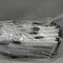 8 Pack Extra Large Heavy Duty Moving Bags, Clear Storage Bins with Lids, Reinforced Handles & Heavy-Duty Zippers Moving Boxes Storage Bags Totes for Clothes Packing, Dorms, College Supplies, Clear