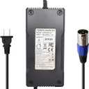 24V 8A Battery Charger with XLR Connector for EA1065, S150 180 X-CEL, Jazzy 1107 614HD, Invacare Pronto M51, CH5404 Smart