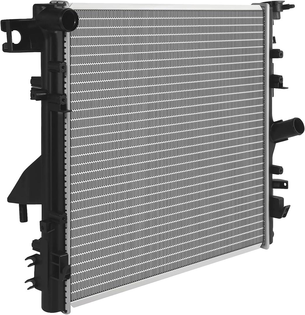 SCITOO Engine Coolant Radiator Replacement for 2007 2008 2009 2010 2011 for Jeep Wrangler 3.8L 2957 Plastic Radiator 2018 for Jeep for Wrangler JK 3.6L
