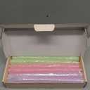 10 Inch Cream Spiral Taper Candles for Home Decoration, 12 Pack Candy-Color Candlesticks for Dinner Party Wedding Holiday