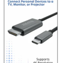ZGEAR Connect USB-C to 4K HDMI Cable 6 ft