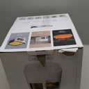 Chefman Crispinator Air Fryer 6-in-1 with 8 Qt capacity, 450F Max Temp with TurboFry Pro Technology for Fast and Even Results, Viewing Window, Nonstick Ceramic Basket (Concrete)