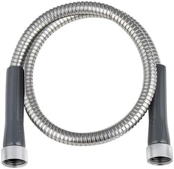 SKYWARD 304 Stainless Steel short Garden Hose 4 ft with Female to Female Metal Connector,Easy to Use & Store, Anti-Leakage Hose, High Water Flow (4ft)