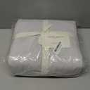 Laura Ashley - Flannel Sheets Queen Size, Anti-Pilling & Wrinkle Resistant Cotton, Touchably Soft for All-Season Comfort - Bed Sheets with Matching Pillowcases & Fitted Sheet (Cloud Grey)