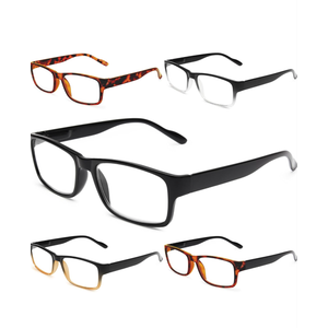 Gaoye Professional Reading Glasses for All Day - Computer Readers with Blue Light Protection - Value Pack, +2.25