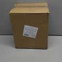 4 Packs Storage Bins with Bamboo Lids - Plastic Storage Containers with Lids Stackable Storage Box Storages Baskets for Organizing Desktop Closet Playroom Classroom Office, White