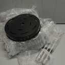 3 Pack Lazy Susan Organizer 2 Tier, 10 Inch Metal Rotating Lazy Susan Turntable Spice Rack for Cabinet, Metal Seasoning Organizer for Pantry Table Kitchen Storage, Compact and Versatile