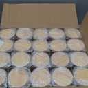 SHOWIN Thick Candle Jars for Making Candles 20 Pcs, 7 OZ Empty Jars with Wood Lids for Candle Making, Sample Container, Matte White