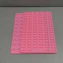 2 PCS Mini Silicone Molds, 106 Cavity Dog Bone + 69 Cavity Paw Mold for Baking Biscuits, Cookies, Candy, Chocolate, Jelly Pet Dog Treats