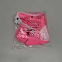 Girls Swimsuit Bikini Set, Crisscross Bathing Suits for Girl Two Piece Solid Color Girls' Swimwear  (9-10 Years, Pink)