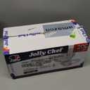 JOLLY CHEF 12 oz Paper Bowls 200 Count, Soak-Proof, Heavy Duty Small Disposable Bowls Bulk for Snacks, Desserts, Breakfast, Lunch, and Party Use
