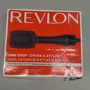 REVLON One-Step Hair Dryer and Styler, All-in-One Hair Brush Straightener for Salon-Quality Smooth & Straight Styles, Black
