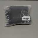 ZAFUL Women High Waisted Bikini Sets Two Piece Ruffle Tummy Control Swimsuit Cross Cutout Ruched Bathing Suit (Large, Black)