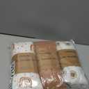 CHUNGEL 3 Pack Muslin Swaddle Blankets, Boho Rainbow Baby Muslin Blankets for Girls & Boys Unisex, Large 47 x 47 inches, Silky Soft, Lightweight, Breathable (Rainbow) (3 Pack Rainbow C)