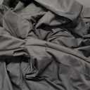 Chunlei Waterproof Duvet Cover Queen Size 3-Piece Set, 90x90 Inch Breathable Bedding Protector, Ultra Soft Comforter Cover with Zipper, Includes 2 Pillow Shams (Comforter Not Included), Gray