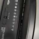  8-Sheet Cross Cut Paper Shredder and Credit Card Shredder - Black