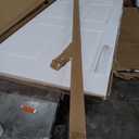 72x80 in Raised Textured 6-Panel Bypass Sliding Closet Door