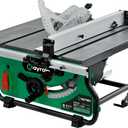 10-Inch Portable Table Saw with Stand - 15 Amp Motor, 25 Inch Rip Capacity, High-Power Jobsite & Workshop Table Saw