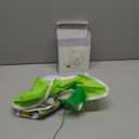 Interactive Cat Toys Rechargeable,Moving Concealed Feathers,Real Mouse Squeaky,Touch Activated Cat Kitten Toy Exercise Toys for Indoor Bored Adult Cats (green)