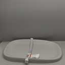 Papablic Baby Changing Pad  Soft & Wipeable Diaper Changing Table Mat for Dresser Bed Sofa, Built-in Safety Belt, Non-Slip, Waterproof, Easy to Clean  Gray, Ideal Gift for New Parents (Grey)