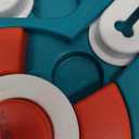 PETSTA Dog Puzzle Toys, Treat Dispensing Dog Enrichment Toys for IQ Training and Brain Stimulation, Interactive Mentally Stimulating Toys as Gifts for Puppies, Cats, Dogs (Green)