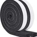 Yotache Air Conditioner Window Seal Kit - 1"x1" High Resilience Weather Stripping Foam Tape for AC Windows & Door Insulation, Noise Reducing, Air Leak Proof, 13Ft Long (6.5Ft x 2 Rolls, Black)