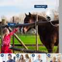 4G LTE Cellular Solar Security Camera Wireless Outdoor, 2K No WiFi Solar Powered Camera Built-in SIM Card, 2-Way Talk Cameras for Home Security with Night Vision, PIR Motion Detection, Spotlights