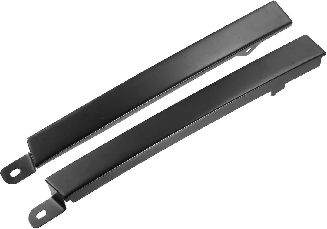 X AUTOHAUX Pair Front Lower Headlight Bumper Grille Filler Driver Passenger Side for Toyota Tacoma 2WD 1997-2000 52513-35040 52512-35040