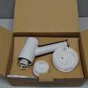 AIRROBO Electric Spin Scrubber, Cordless Electric Scrubber for Cleaning, 300 Mins Runtime, 6 Brush Heads, 47" Adjustable Handle, IPX7 Waterproof for Bathroom, Kitchen, Floors, Tiles, Car Cleaning