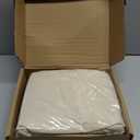 Amazon Basics Lightweight Super Soft, Breathable Easy Care Microfiber 4 Piece Bed Sheet Set with 14-Inch Deep Pockets, Queen, Beige, Solid