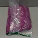 VFSHOW Womens 3D Flower One Shoulder Ruched Prom Formal Wedding Guest Maxi Dress 2023 Sexy Cocktail Split Cutout Evening Gown (Large, Sparkly Purple)