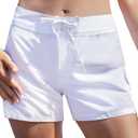 Kanu Surf Women's Breeze Boardshort, White, 6